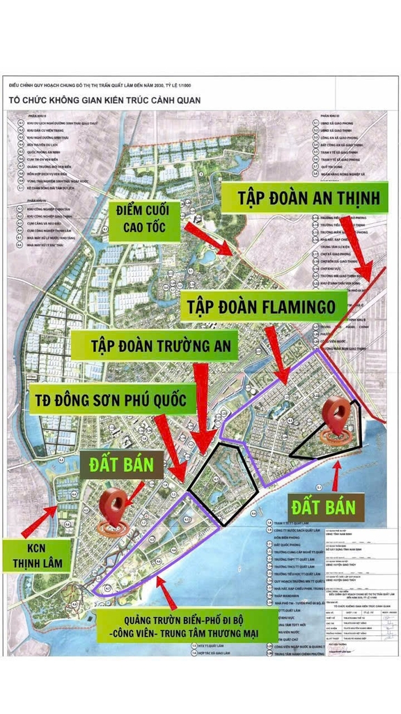 BÁN LÔ ĐÁT 110m MẶT BIỂN QUẤT LÂM GIAO PHONG GIAO THỦY NAM ĐỊNH