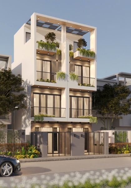 NHÀ MẶT ĐƯỜNG 4 TẦNG MỚI - PHƯỢNG NGHĨA, PHỤNG CHÂU - 49.1M² - 4.95 TỶ