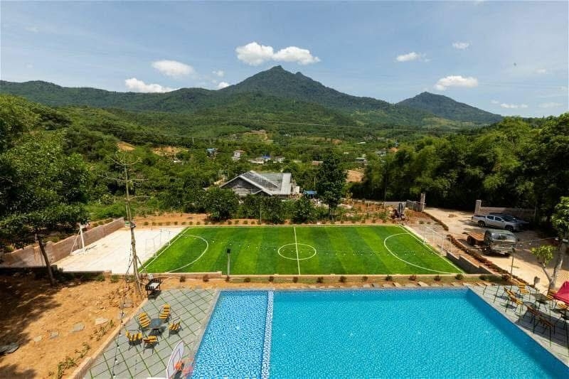 BÁN KHU NGHỈ DƯỠNG CUNG MÂY VILAS 5000M² - YÊN BÀI, BA VÌ - VILLA 7 PHÒNG, BỂ BƠI VÔ CỰC - DOANH THU ĐÃ KIỂM CHỨNG - 23 TỶ