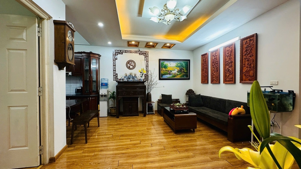 CĂN HỘ 2 NGỦ BẮC HÀ TỐ HỮU - 85M² TẦNG 7 - FULL NỘI THẤT GỖ AN CƯỜNG - CÓ SLOT Ô TÔ - 6.5 TỶ