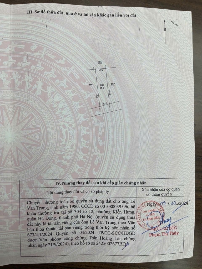 BÁN NHÀ PHỐ 6 TẦNG CÓ THANG MÁY - THANH OAI - 36M2 - Ô TÔ VÀO NHÀ - GIÁ 6.75 TỶ