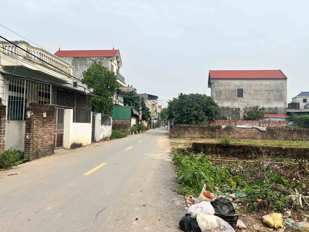 BÁN ĐẤT THỔ CƯ MẶT TIỀN 4M - XÃ TÂN PHÚ, QUỐC OAI - 72M² - TIỀM NĂNG MỞ ĐƯỜNG - GIÁ 5.8 TỶ