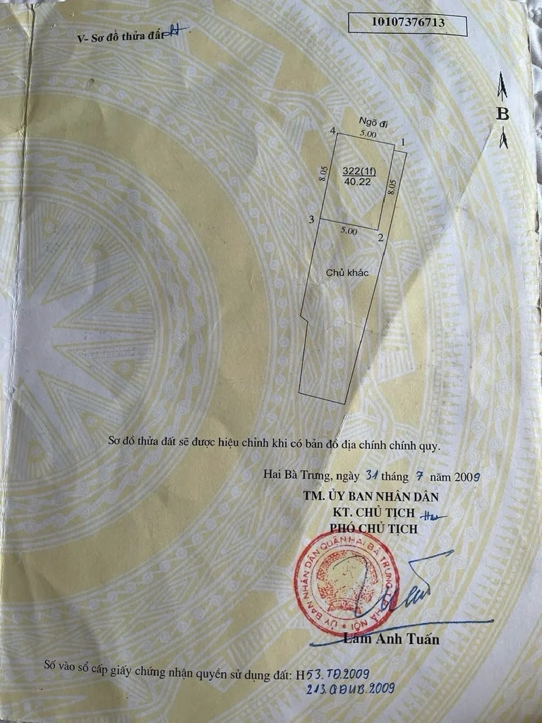 Bán Nhà 5 Tầng Lô Góc 3 Thoáng - 64A Ngõ An Sơn, Đại La - Thiết Kế 8 Phòng Cho Thuê - Giá 10.88 Tỷ