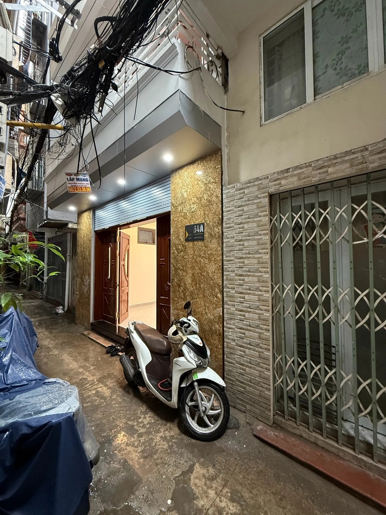 Bán Nhà 5 Tầng Lô Góc 3 Thoáng - 64A Ngõ An Sơn, Đại La - Thiết Kế 8 Phòng Cho Thuê - Giá 10.88 Tỷ