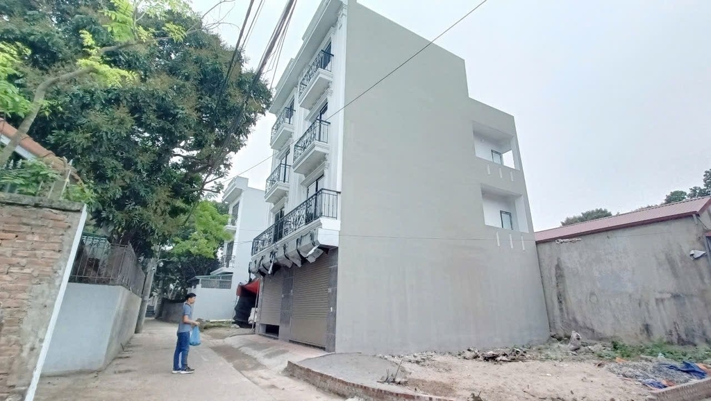 BÁN 02 CĂN NHÀ MỚI 4 TẦNG LIỀN KỀ - THÔN ĐẠI TẢO, ĐẠI THÀNH, QUỐC OAI - 46M²*CĂN - 5 TỶ*CĂN