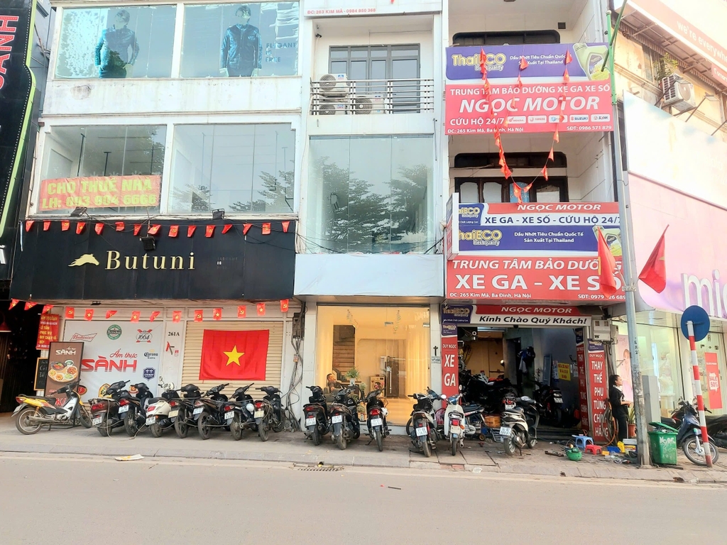 【MẶT PHỐ KINH DOANH NGÃ TƯ KIM MÃ - NÚI TRÚC】- 37m² - 5 TẦNG - ĐỐI DIỆN ĐSQ - 23.8 TỶ