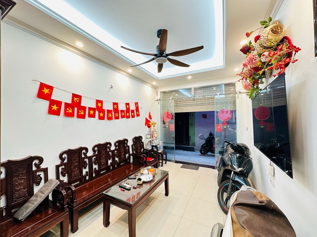 【NHÀ 2 MẶT NGÕ PHÚC XÁ BA ĐÌNH】- 44m² 4 Tầng - Ô tô Đỗ Cửa - Yên Tĩnh - 12.8 Tỷ