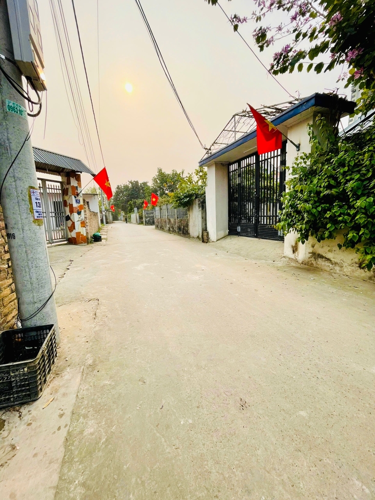 BÁN ĐẤT 109M2 THÔN THÁI ĐƯỜNG, HIỀN NINH - SỔ NỞ HẬU - MẶT NGÕ THÔNG - 3.68 TỶ