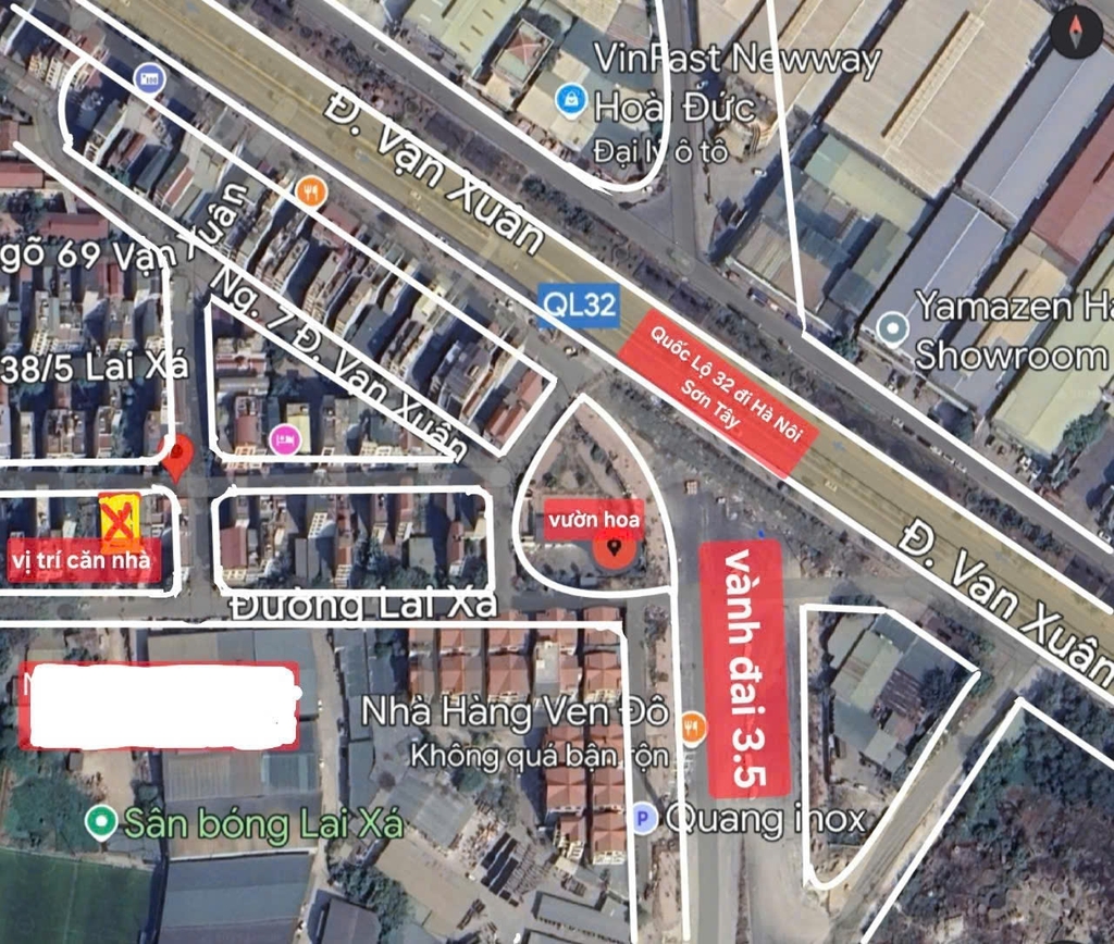 Chính chủ bán nhà 5 tầng, 67,5m² full nội thất tại Lai Xá, Hoài Đức, giá đầu tư