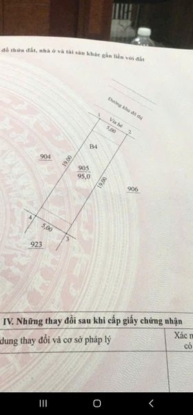 Bán liền kề số 59 – Khu Liền kề 6 Tân Tây Đô – 95m² – Chính chủ